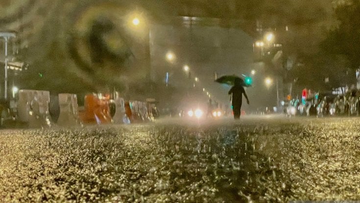Un'immagine di New York colpita dall'uragano Ida a settembre 2021