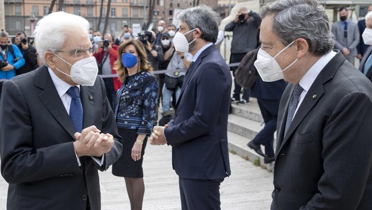 Sergio Mattarella e Mario Draghi