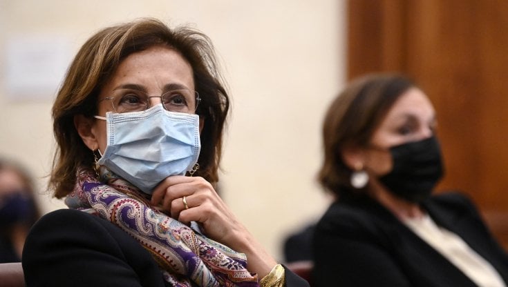 La ministra della Giustizia Marta Cartabia