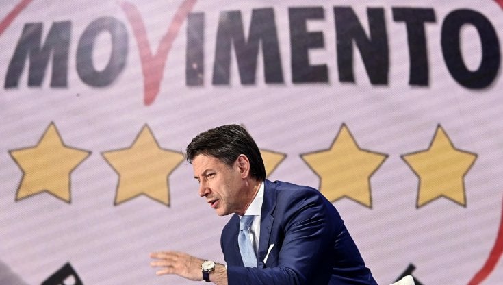 Il presidente del M5S, Giuseppe Conte