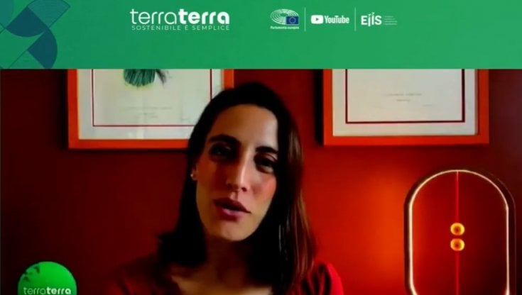 "Carotilla" durante il collegamento per l'evento