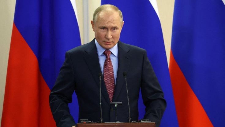 Il presidente russo Vladimir Putin 