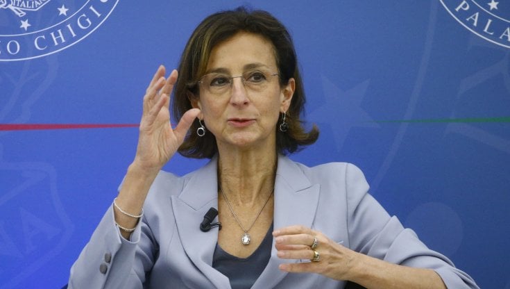 La ministra della Giustizia, Marta Cartabia