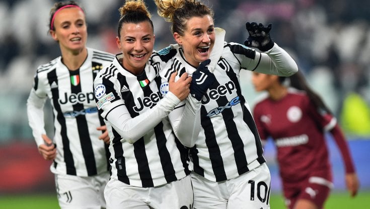 Champions donne, la Juve travolge il Servette e vola ai quarti - la  Repubblica