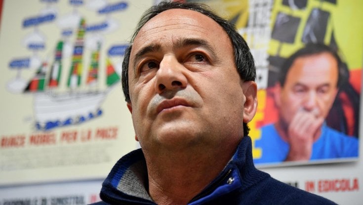 L'ex sindco di Riace, Mimmo Lucano