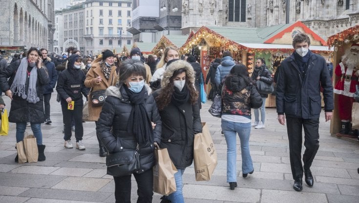 Milano, shopping natalizio