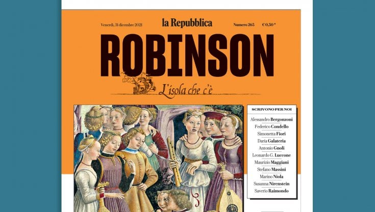"Buon Rinascimento" con il nuovo Robinson in edicola 