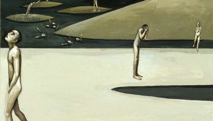 Evelyn Williams, All the People-Loneliness (1982) @Evelyn Williams
