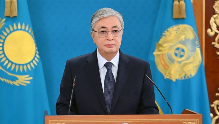 Il presidente kazako Kassym-Jomart Tokayev