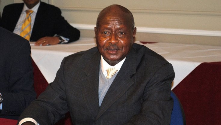 Il presidente ugandese Yoweri Museveni