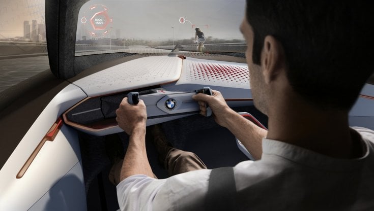 Idea Bmw, ecco il volante del futuro