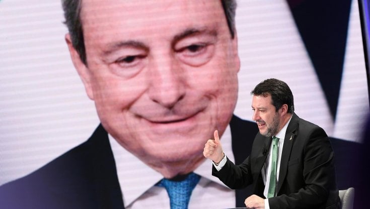 Il leader della Lega, Matteo Salvini