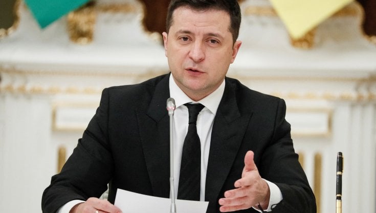 Il presidente ucraino Zelensky