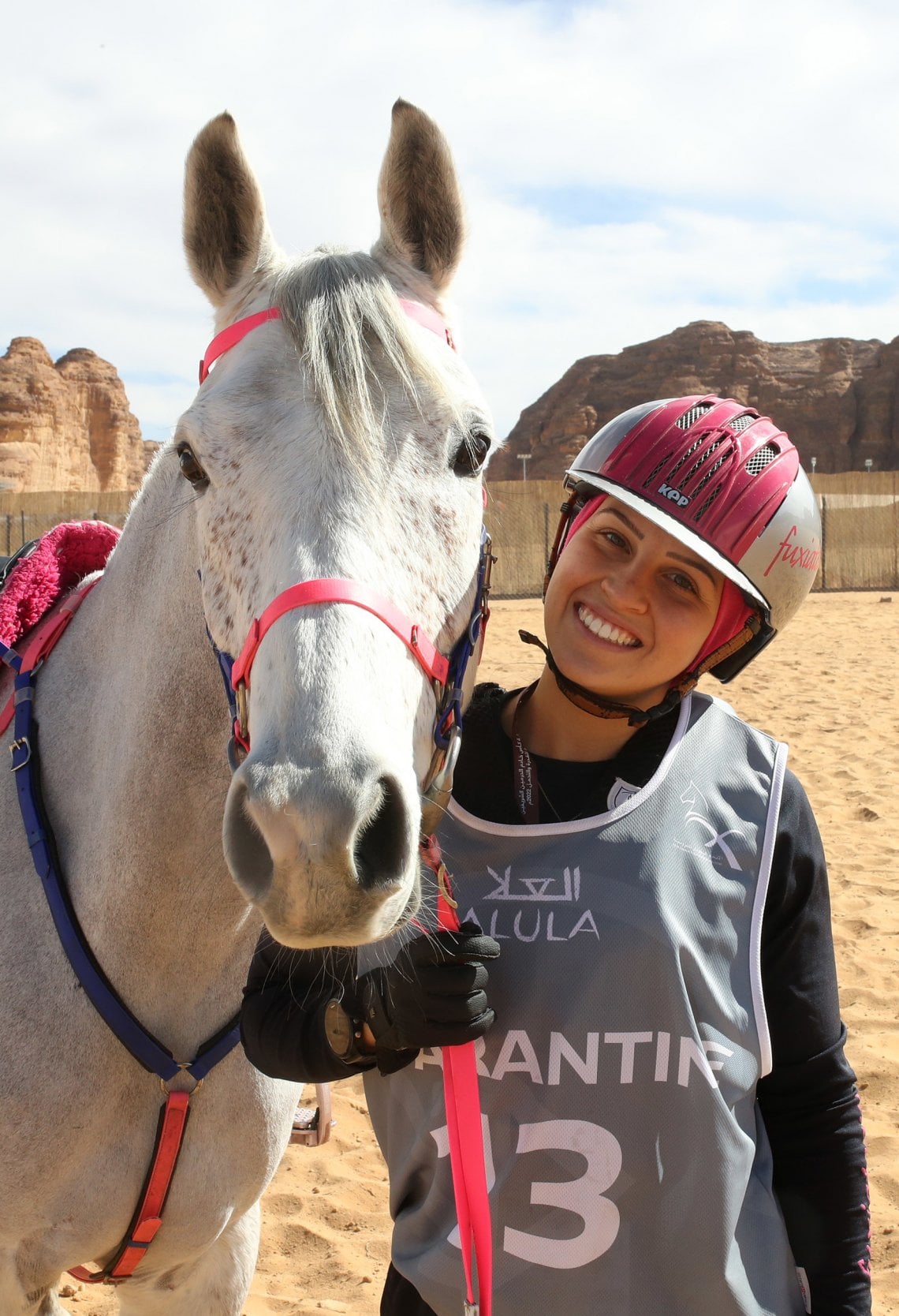Costanza Laliscia con Emirat du Barthas