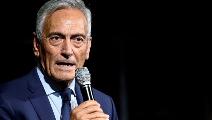 Il presidente della Figc Gabriele Gravina