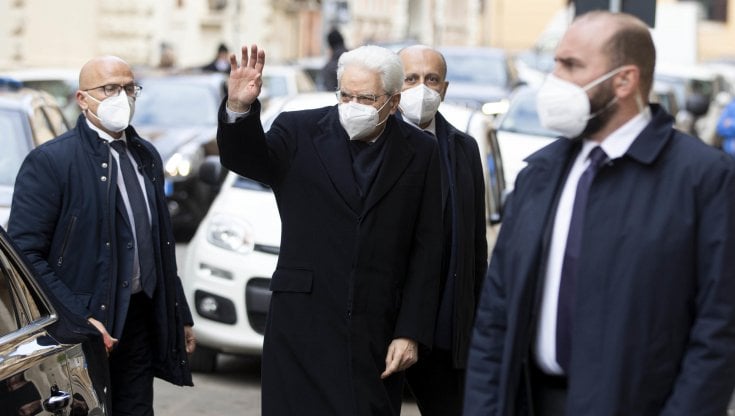 Sergio Mattarella il giorno dopo la rielezione