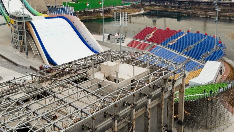 La scarpa col tacco, la pista del Big Air parla anche italiano