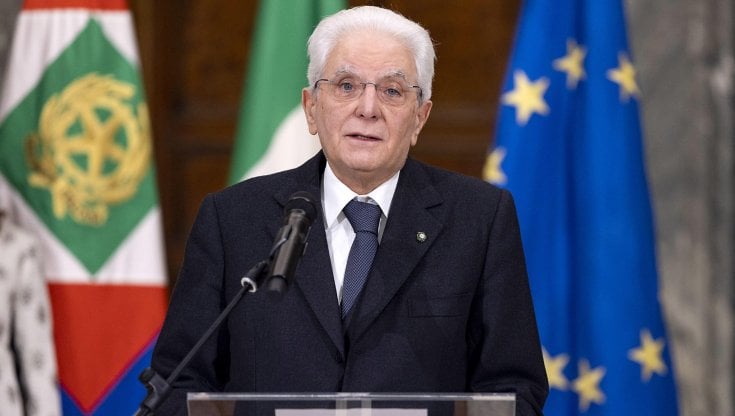 Il presidente della Repubblica, Sergio Mattarella