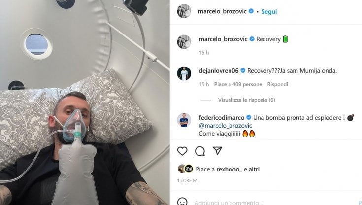 Il post di Brozovic