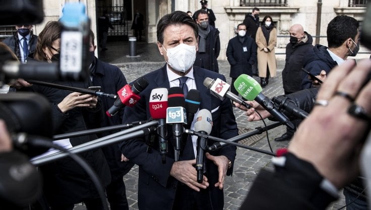 Il presidente del M5S, Giuseppe Conte