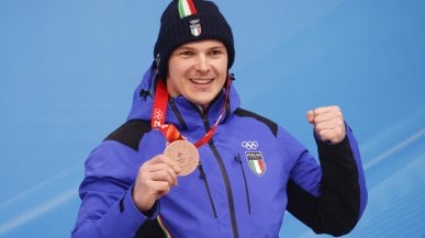 Dominik Fischnaller bronzo nello slittino