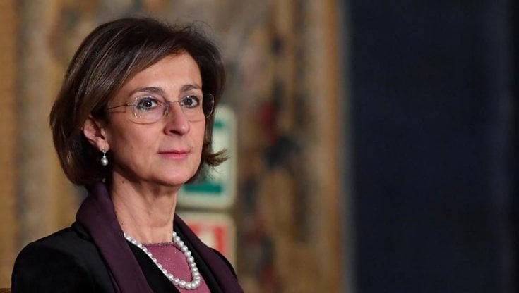 La ministra della Giustizia Marta Cartabia