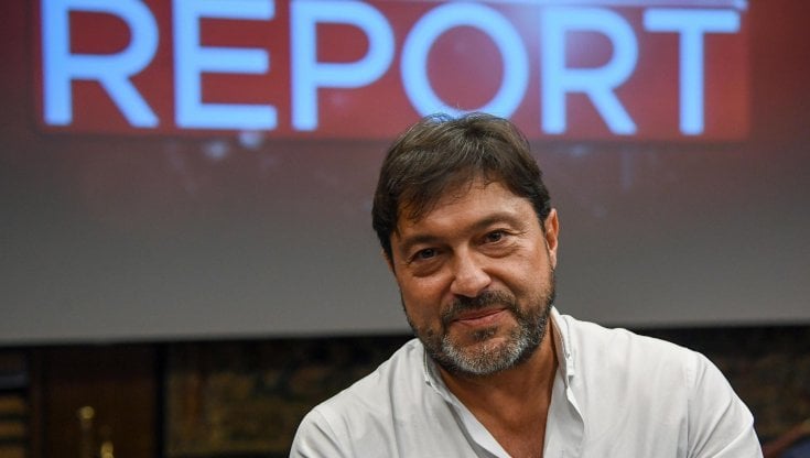 Il conduttore di Report Sigfrido Ranucci