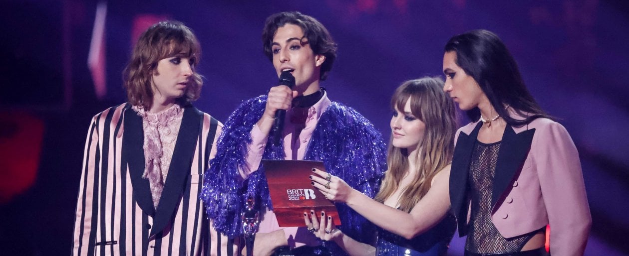 Måneskin ai Brit Award si fanno notare anche senza premi