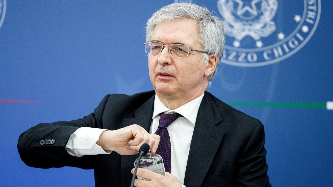 Il ministro Daniele Franco (Economia)
