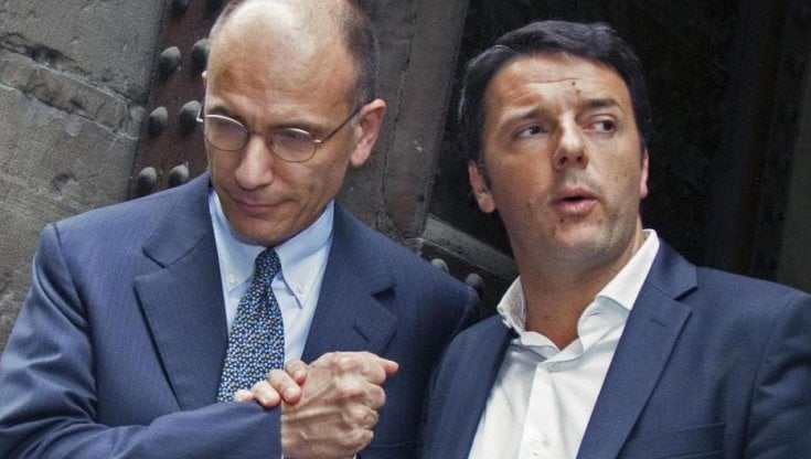 Enrico Letta e Matteo Renzi