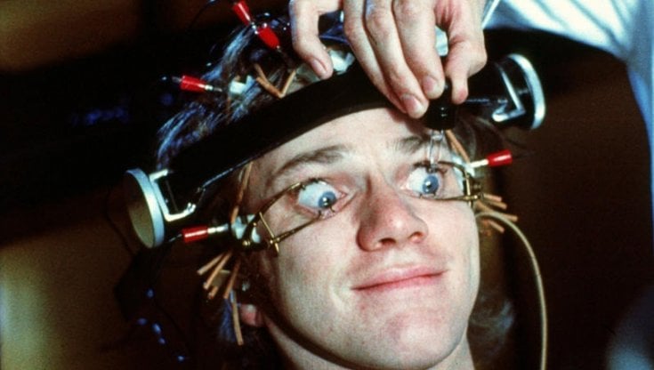 Una scena da Arancia Meccanica di Stanley Kubrick (1971)