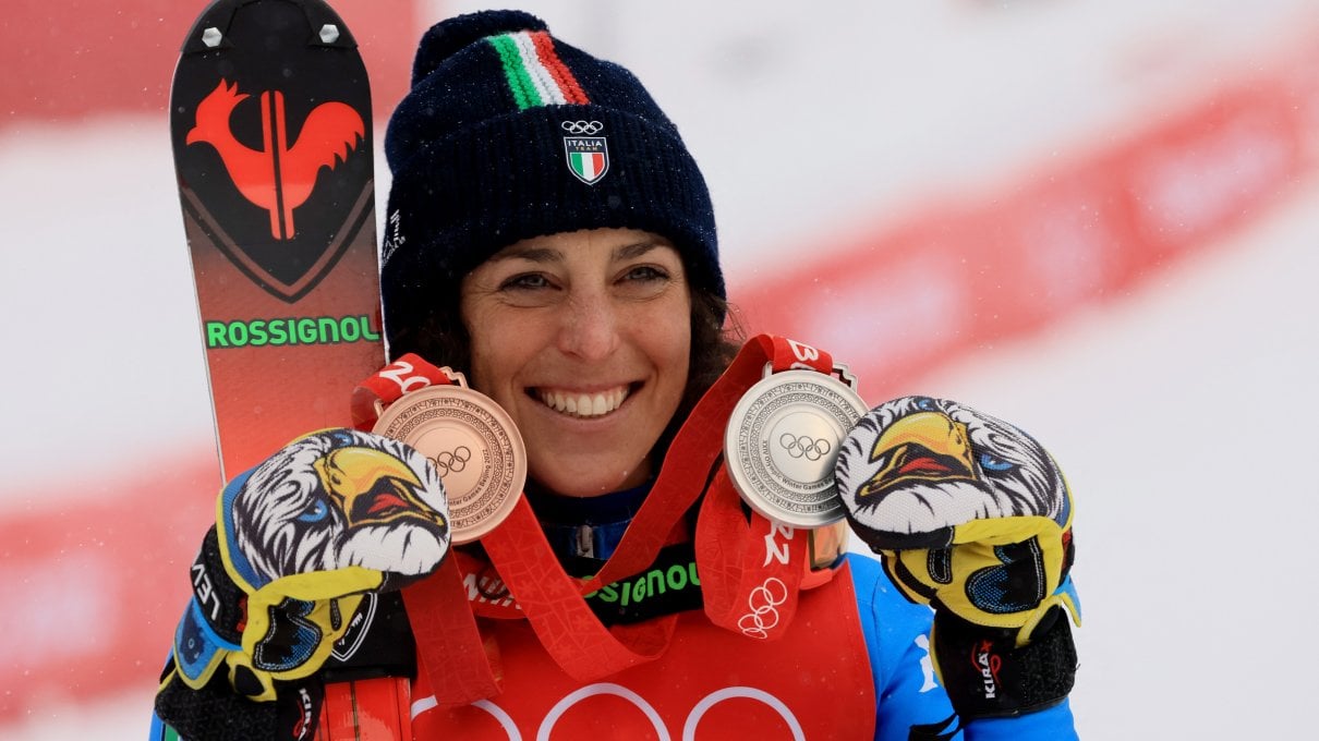 Federica Brignone si regala un'altra medaglia, &egrave; bronzo in combinata<strong><br /></strong>