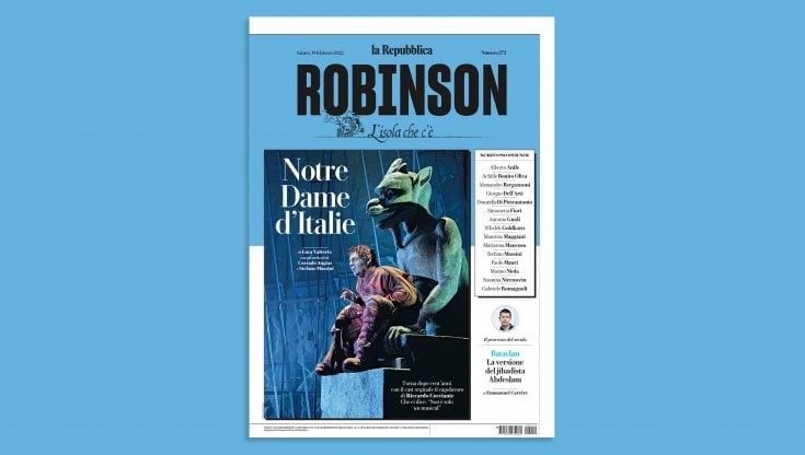 Notre Dame d'Italie. Sul nuovo Robinson