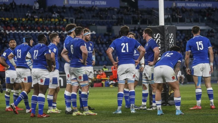 Gli azzurri del rugby