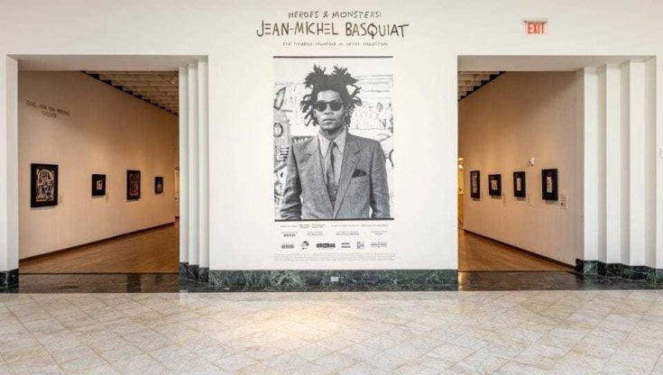 "Heroes &amp; Monsters: Jean-Michel Basquiat. Foto Orlando Museum of Art