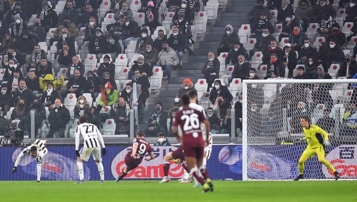 Il gol del pareggio di Belotti