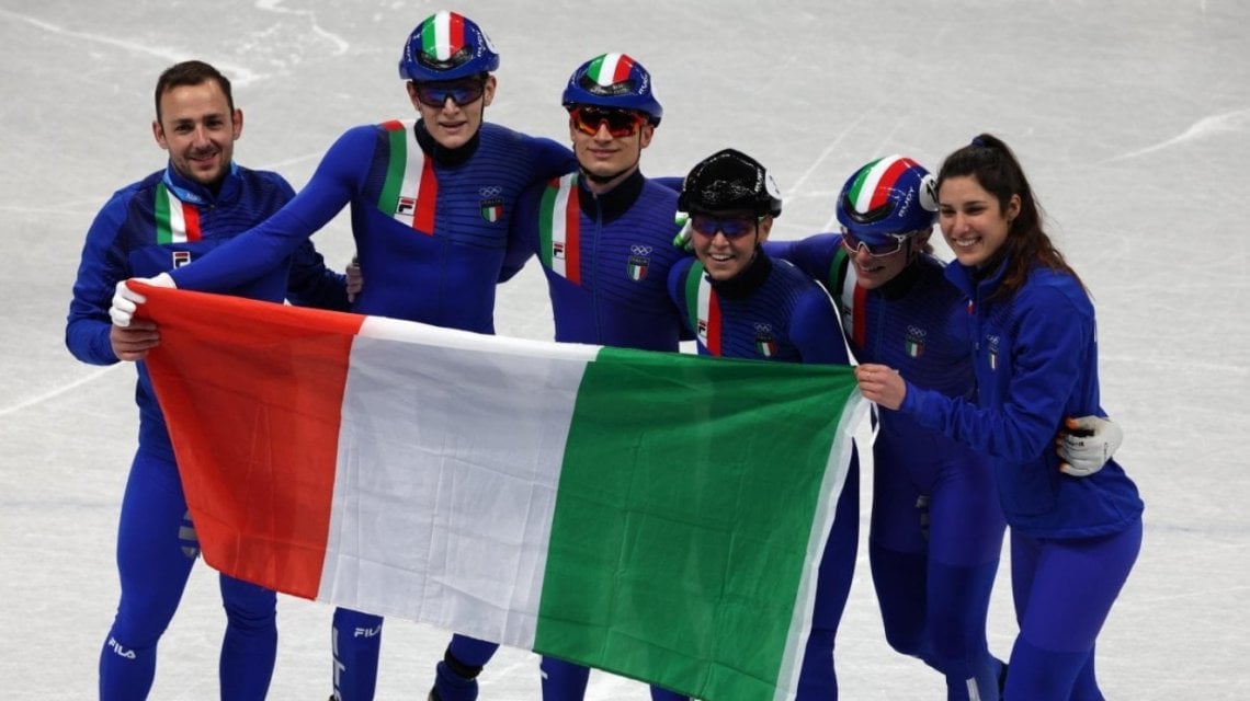 La staffetta azzurra