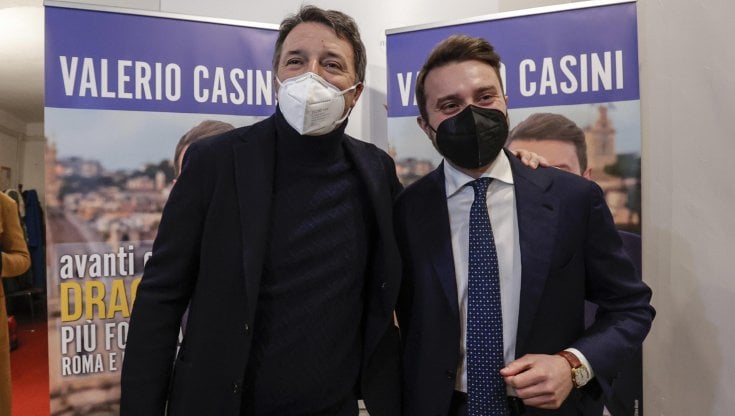 Valerio Casini con Matteo Renzi