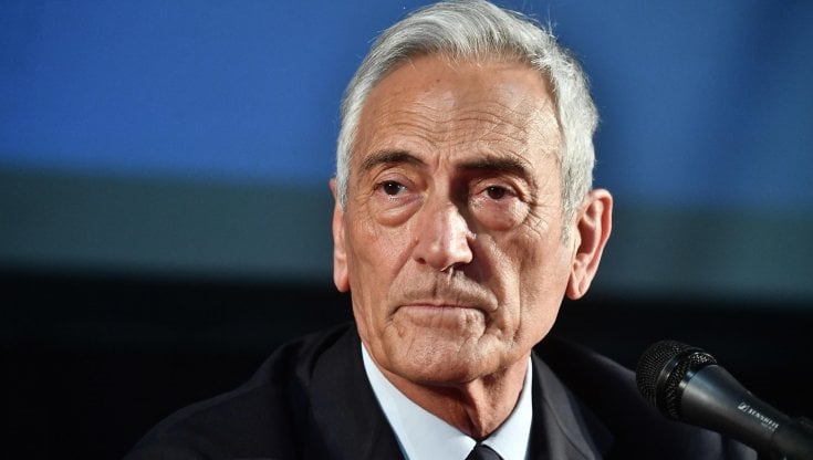 Il presidente della Figc Gabriele Gravina