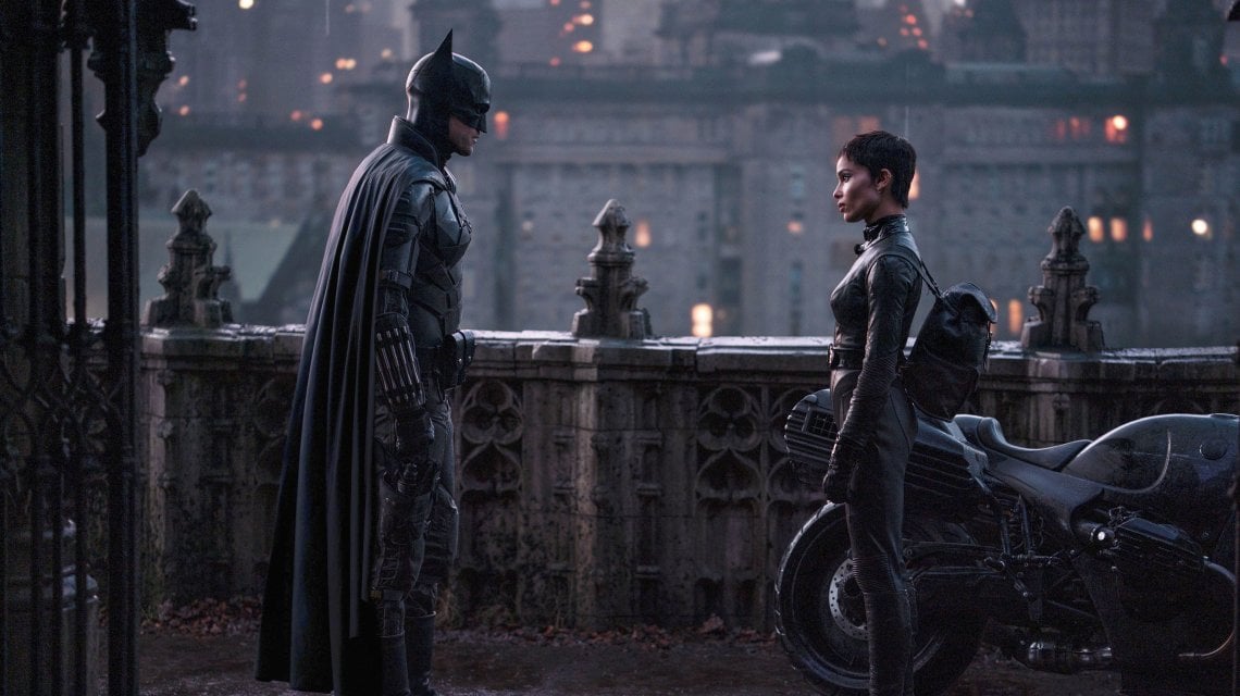 Una scena di The Batman
