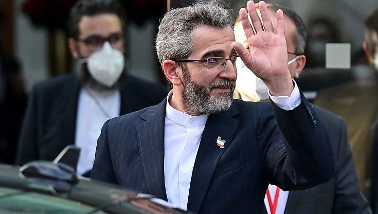 Il capo dei negoziatori iraniani Ali Bagheri Kani a Vienna