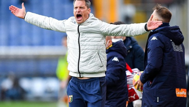 Il tecnico del Genoa Blessin