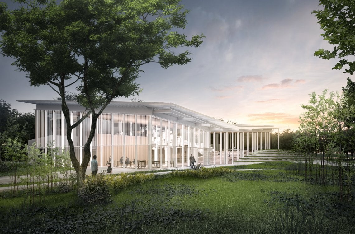 Rendering del Cirfood District a Reggio Emilia