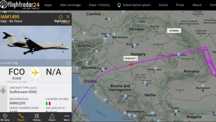 Guerra in Ucraina, un aereo-spia italiano sorveglia l'offensiva russa 