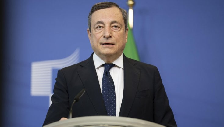 Il premier Mario Draghi