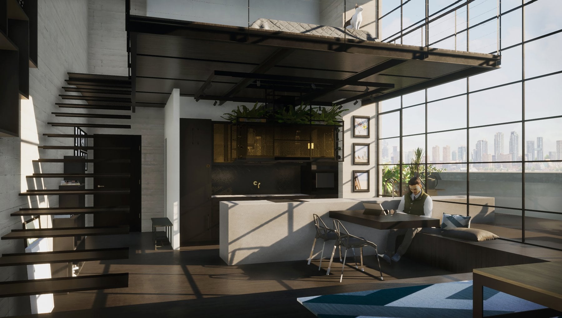 Il progetto London Loft Kitchen&nbsp;
