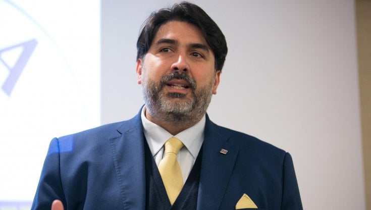 Il presidente della Sardegna Christian Solinas