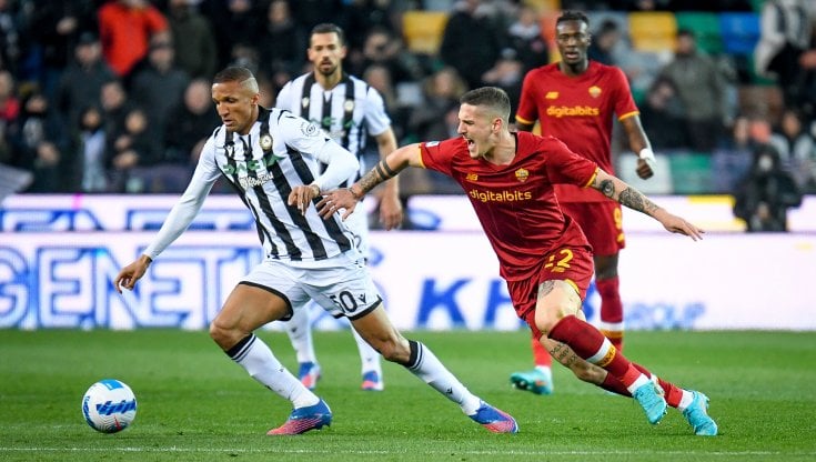 Le pagelle di Udinese-Roma: Makengo inesauribile, Zaniolo inconcludente