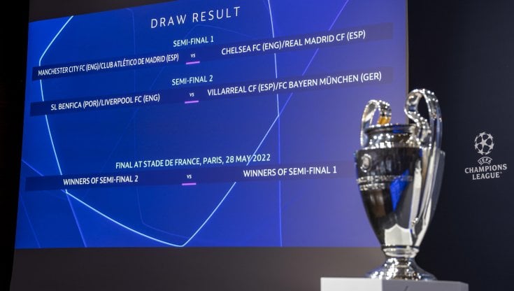 Sorteggio quarti Champions League: rivincita Chelsea-Real Madrid, in City-Atletico è sfida Guardiola-Simeone