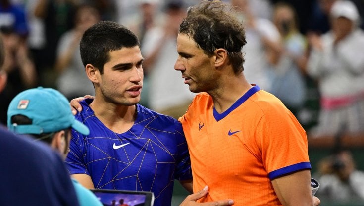 Alcaraz e Nadal